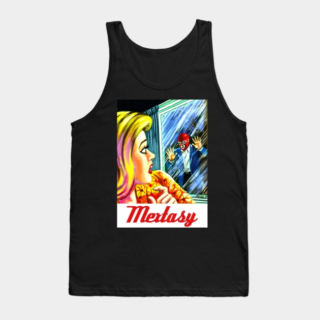 Limited Edition Mexican Pulp Art Design, M. Araujo Tank Top by mextasy